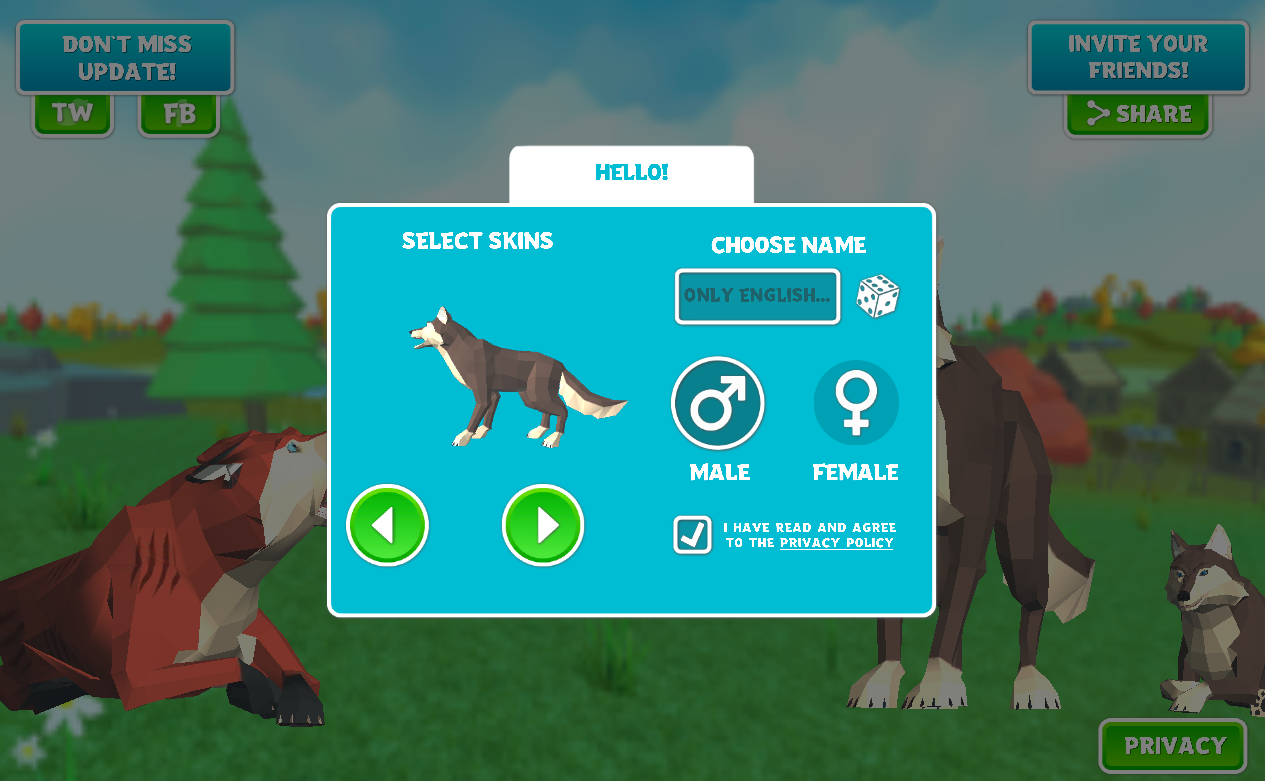 野狼生存模拟器手机免费版