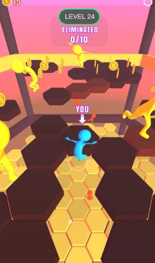 六边形跳跃免广告获得奖励版