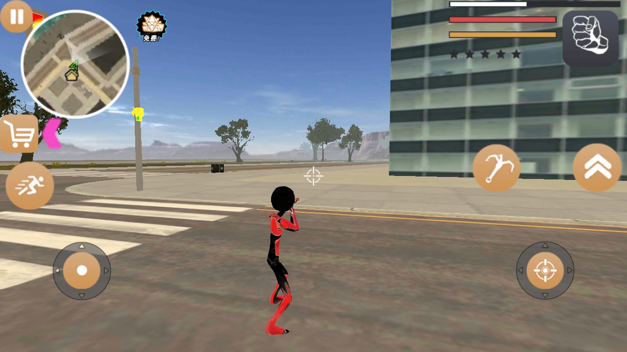 火柴人倒钩英雄免费版ios版