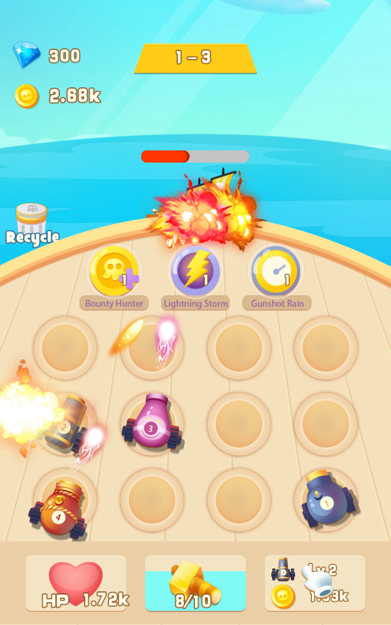 消灭海盗无限技能版