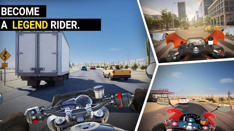 极速摩托短跑大量货币版