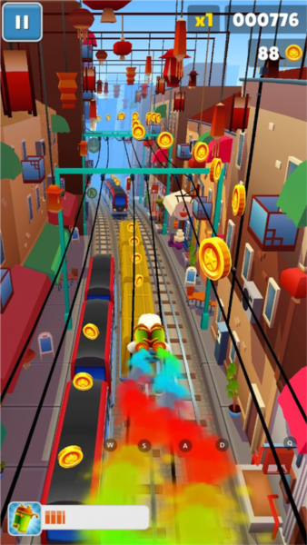 地铁跑酷上海版